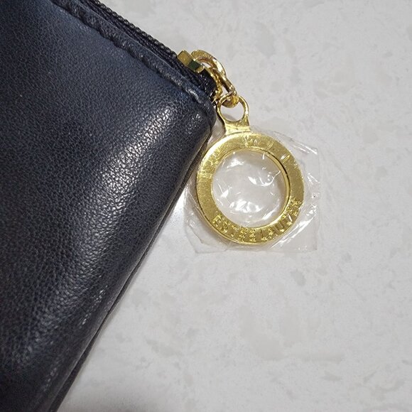 Estee Lauder Faux Leather Cosmetic Make‎ Up Bag 8.5"x 11.5 NWOT - Picture 3 of 6